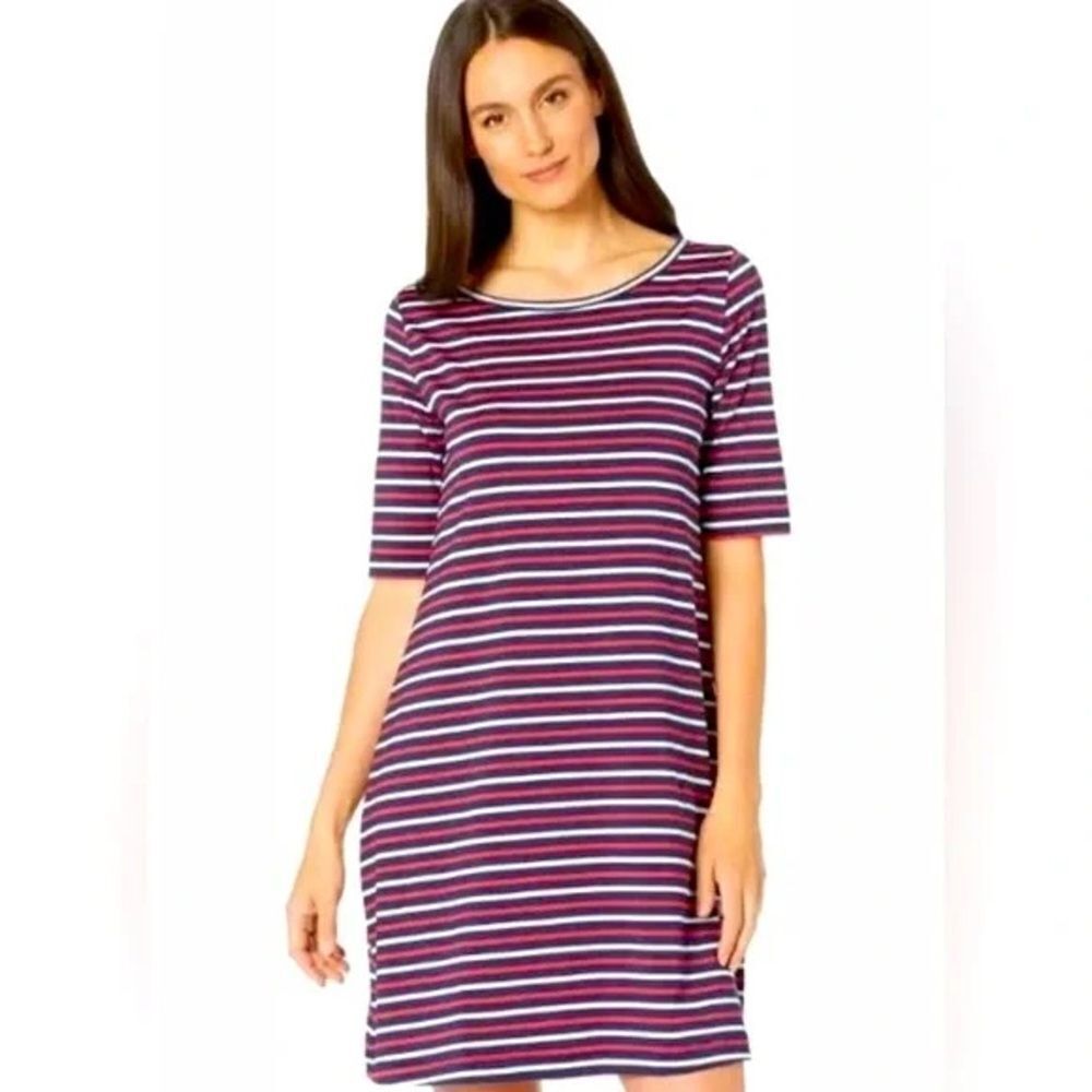 Vineyard Vines Striped Sankaty Swing Dress Small